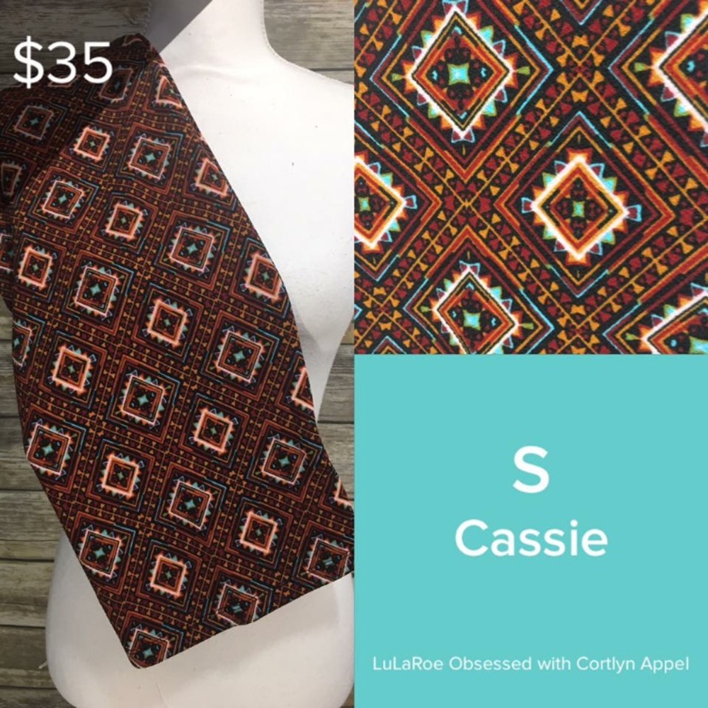 LuLaRoe Cassie Pull On Stretchy Pencil Skirt